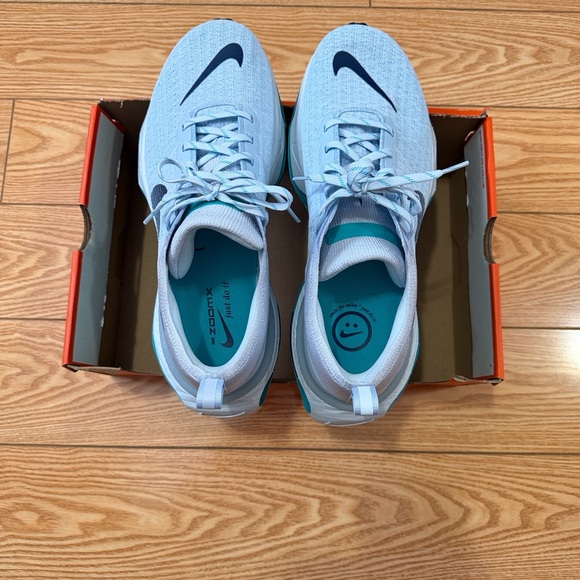 Nike Light Blue and Teal Sneakers main image 6